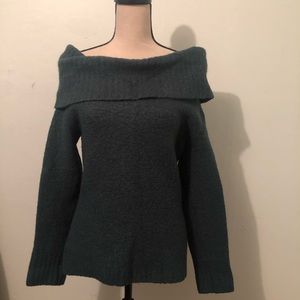 Warm Thick Off the Shoulder Moda Sweater
